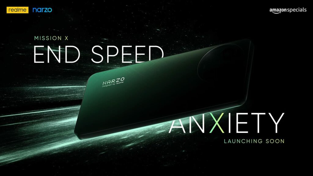 Realme Narzo 60x 5G Teaser upcoming smart phone by Realme