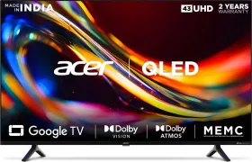 Acer V Series 43 inch Ultra HD 4K Smart QLED TV (AR43GR2851VQD)