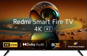 Redmi Fire TV 43 inch Ultra HD 4K Smart LED TV (L43R8-FVIN)