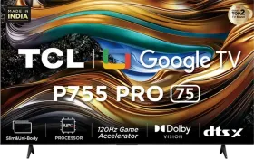 TCL P755 Pro 75 inch Ultra HD 4K Smart QLED TV (75P755 Pro)