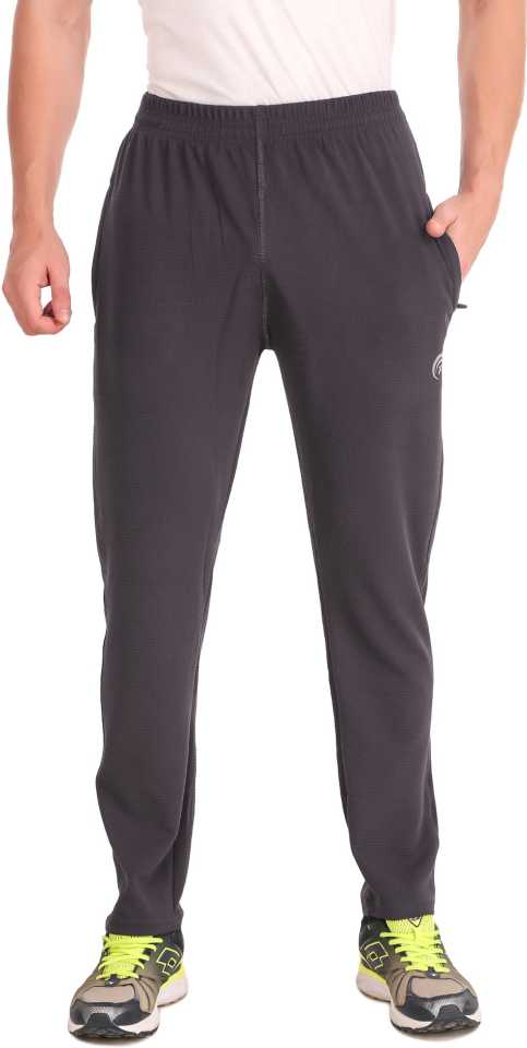 FABSTIEVE Solid Men & Women Grey, Black Track Pants - Buy