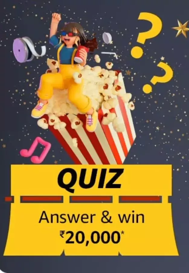 Amazon Movie Quiz Answers: Win ₹20,000 Amazon Pay Balance