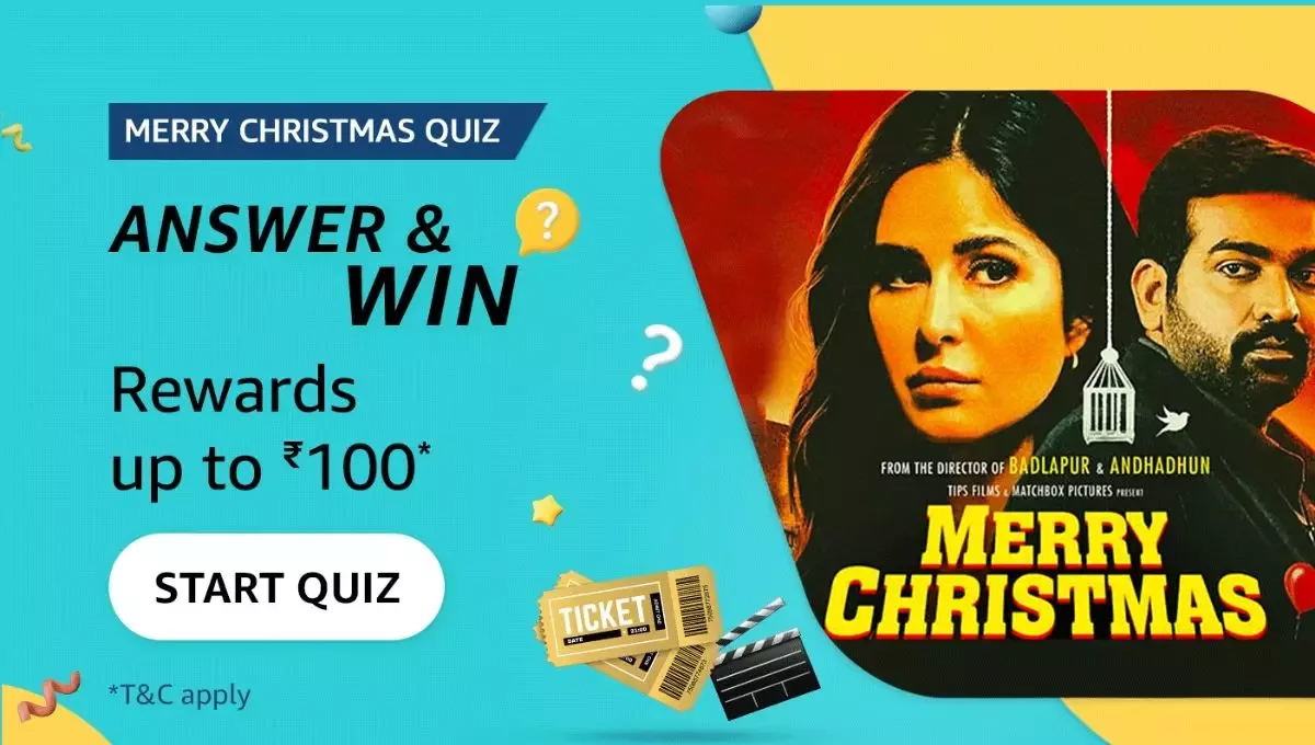 Amazon Pay Movies Merry Christmas Quiz Answers