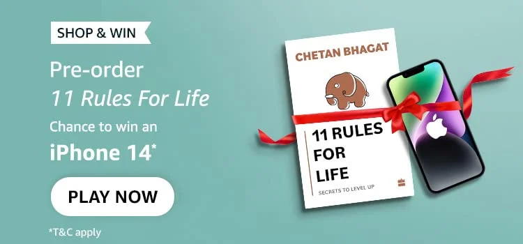 Amazon Readers Quiz: Win an iPhone 14 by Pre-Order ’11 Rules for Life’