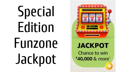 Amazon Special Edition Funzone Jackpot – Chance to win Rs.40,000 & more